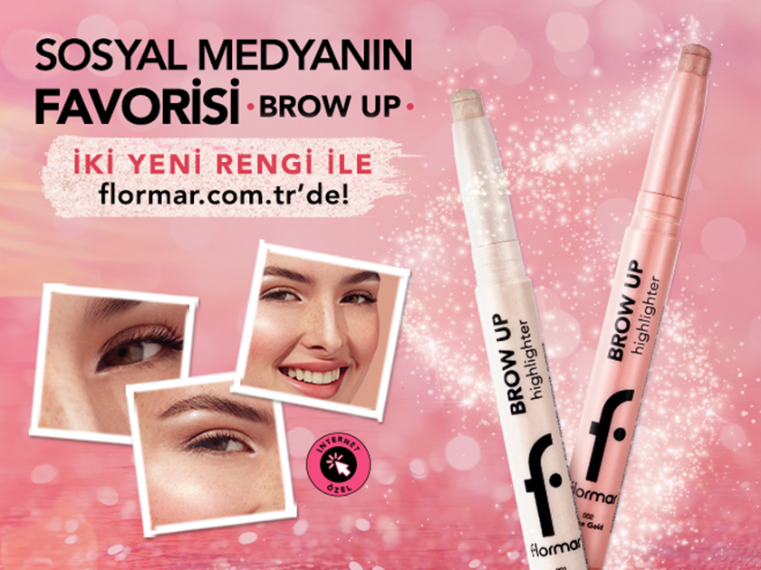 Sosyal Medyanın Favorisi “Brow Up Highlighter” 2 Yeni Rengiyle Stoklarda!
