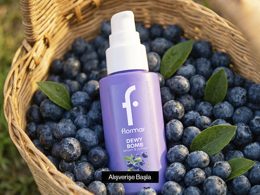Dewy Bomb Acai Üzümü Özü İçeren Nemlendirici Etkili Serum & Makyaj Bazı
