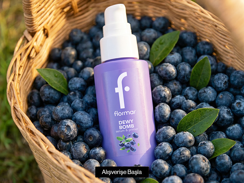 Dewy Bomb Acai Üzümü Özü İçeren Nemlendirici Etkili Serum & Makyaj Bazı
